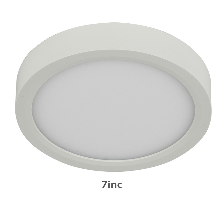 7 inch  15W ultra-thin ceiling light fixtures white finish
